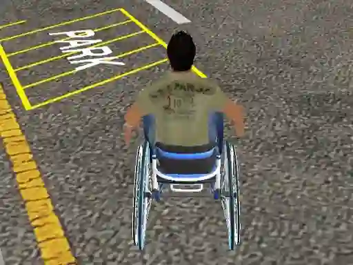Игра Wheel Chair Driving Simulator онлајн