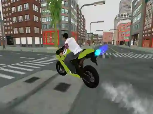 Игра Heavy Bikes City Parking Game 3D онлајн