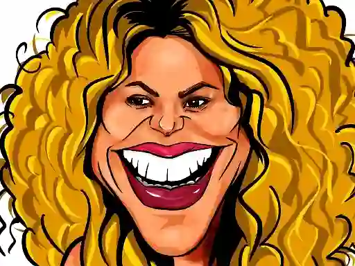 Игра Shakira Funny Face онлајн