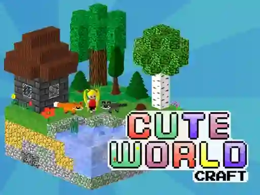 Игра Cute World Craft онлајн