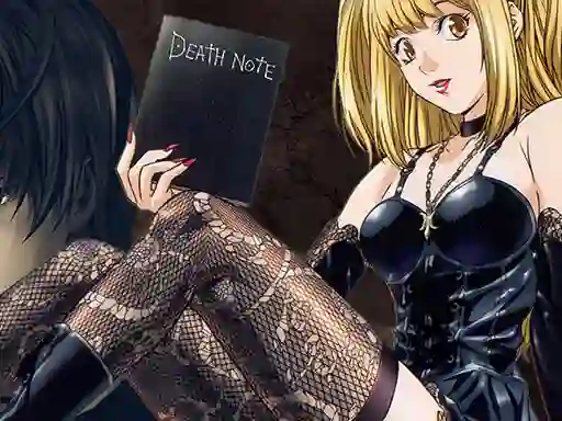 Игра Death Note Anime Jigsaw Puzzle Collection онлајн