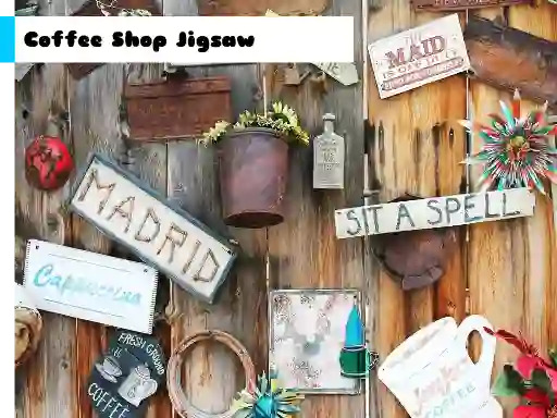 Игра Coffee Shop Jigsaw онлајн