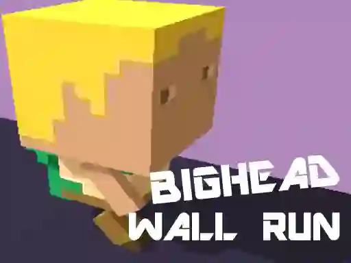 Игра Big Head Wall Run онлајн