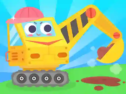 Игра Dudu Engineering Truck онлајн