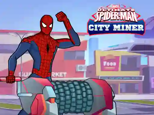 Игра Spiderman Gold Miner онлајн