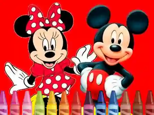 Игра Mickey Mouse Coloring онлајн