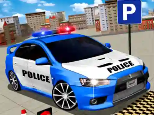 Игра Modern Police Car Parking 3D онлајн
