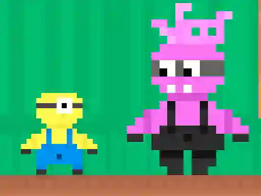 Игра Little yellowman purple smoke онлајн
