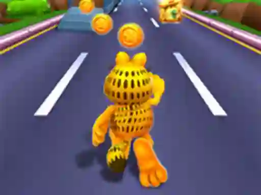 Игра Garfield Rush онлајн
