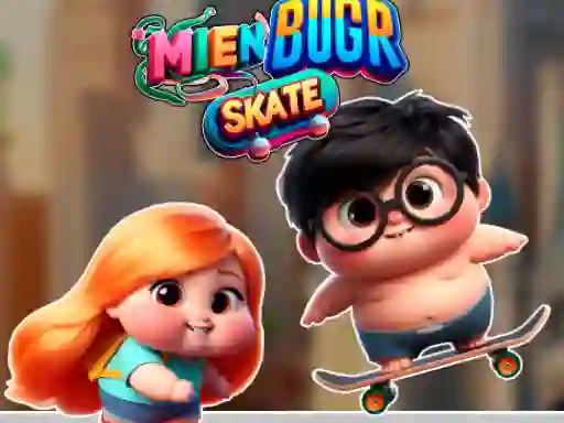 Игра Mien Bugr Skate онлајн