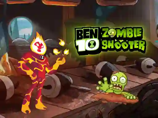 Игра Ben 10 Zombie Shooter онлајн