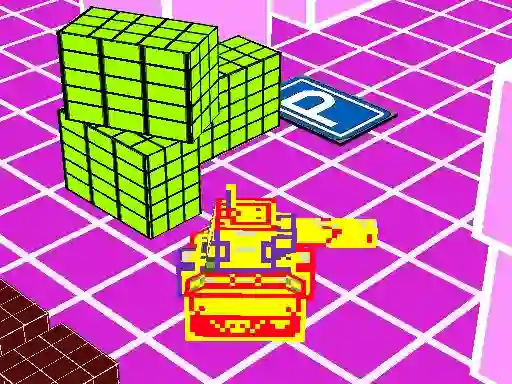 Игра Little Yellow Tank Adventure онлајн