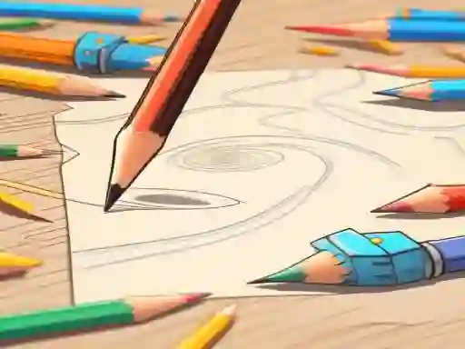 Игра Drawing Puzzle онлајн