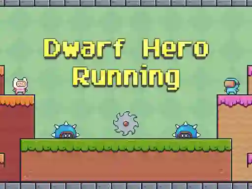 Игра Dwarf Hero Running онлајн