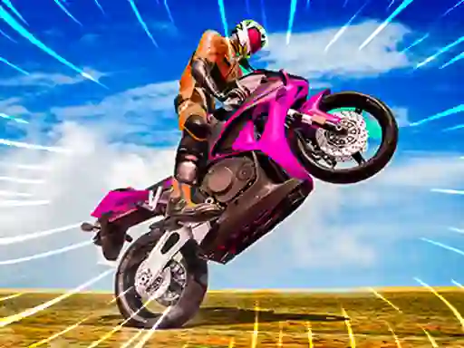 Игра Crazy Wheelie Motorider онлајн