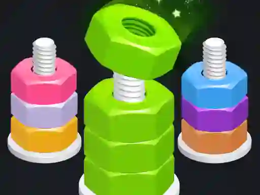 Игра Nuts Puzzle: Color Sort онлајн