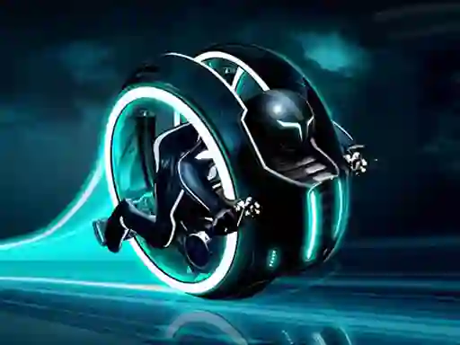 Игра Cyber Tron biker онлајн