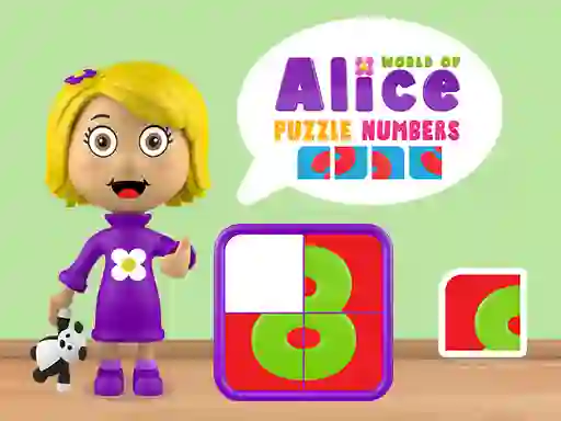 Игра World of Alice Puzzle Numbers онлајн