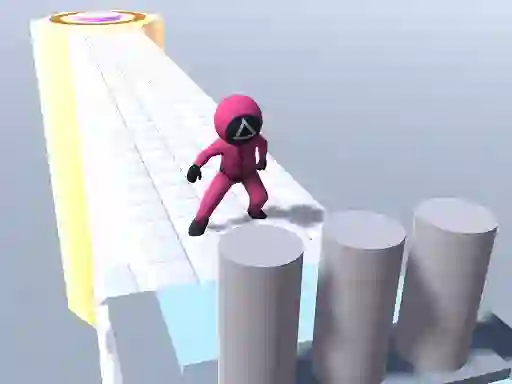 Игра Squid Gamer Runner Obstacle онлајн