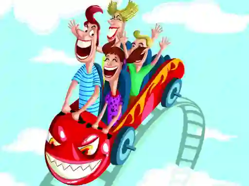 Игра Roller coaster leap онлајн