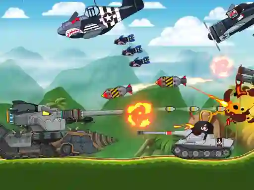 Игра Tank Battle Tank War онлајн
