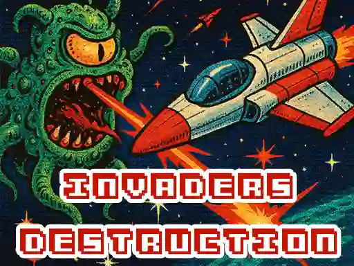 Игра Invaders Destruction онлајн