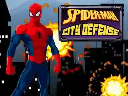 Игра Spiderman City Defense онлајн