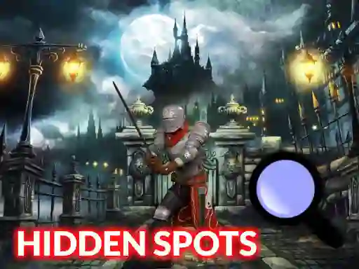 Игра Hidden Spots Under the Moon онлајн