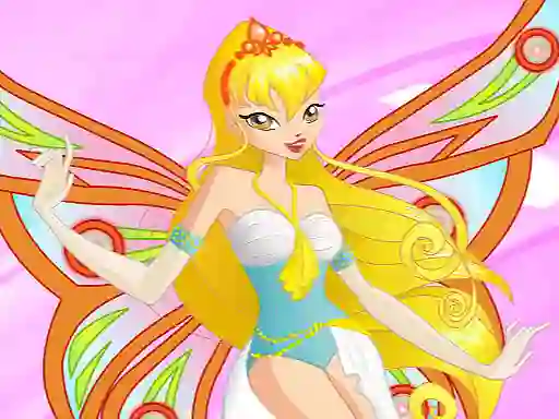 Игра Stella Beauty Fairy Dress Up онлајн