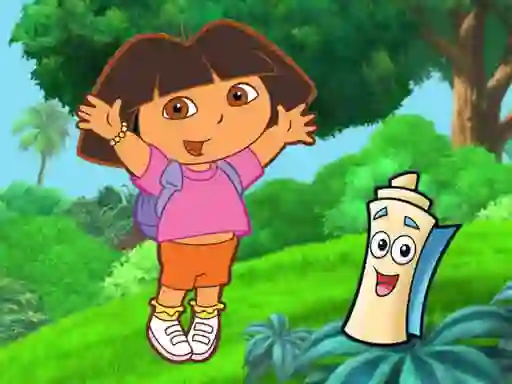 Игра Dora Hidden Maps онлајн