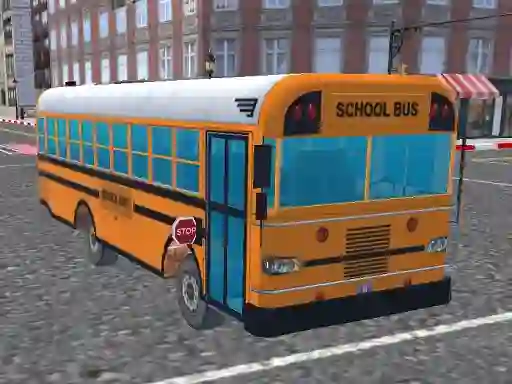 Игра Bus School Park Driver онлајн
