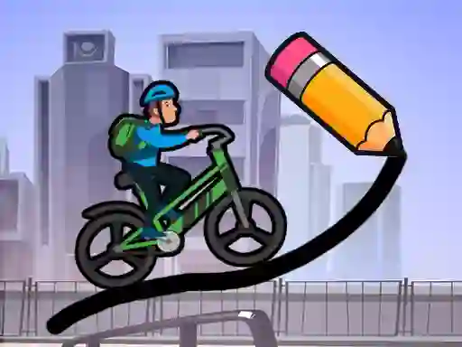Игра Draw The Bike Bridge онлајн