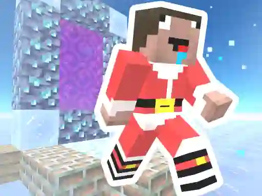 Игра Noob Steve Christmas онлајн