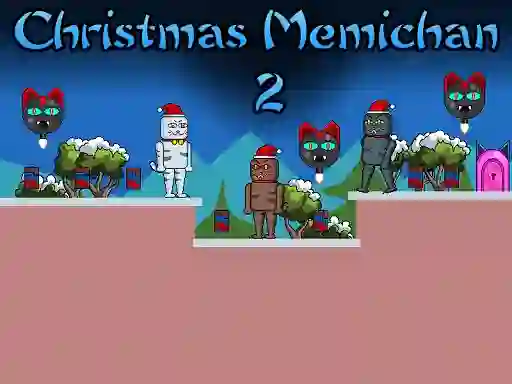 Игра Christmas Memichan 2 онлајн