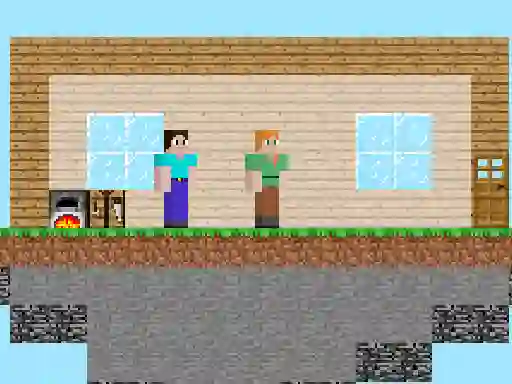 Игра Steve and Alex онлајн