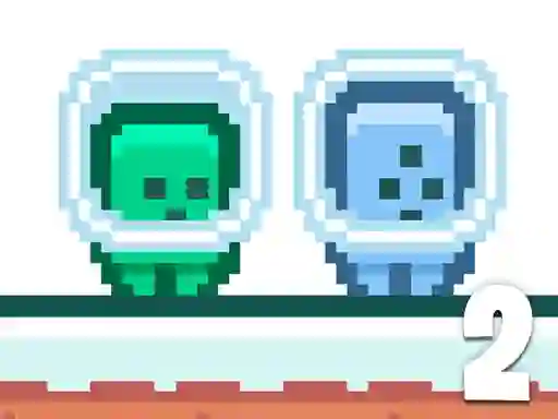 Игра Green and Blue Cuteman 2 онлајн