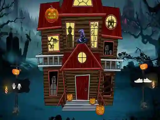 Игра Halloween Magic Lady Escape онлајн