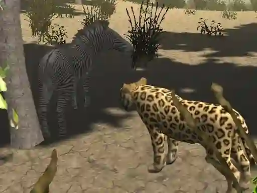 Игра African Cheetah Hunting Simulator онлајн