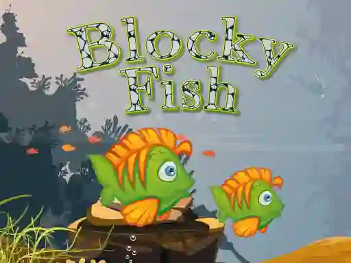 Игра Blocky Fish онлајн