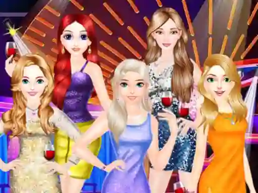 Игра Bff's Weekend Night Party онлајн