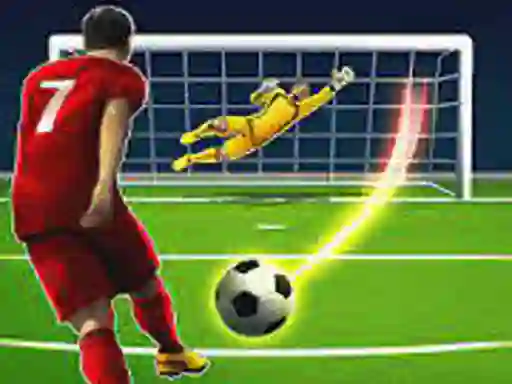 Игра Soccer Kick Flick онлајн