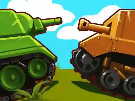 Игра Multiplayer Tank Battle онлајн