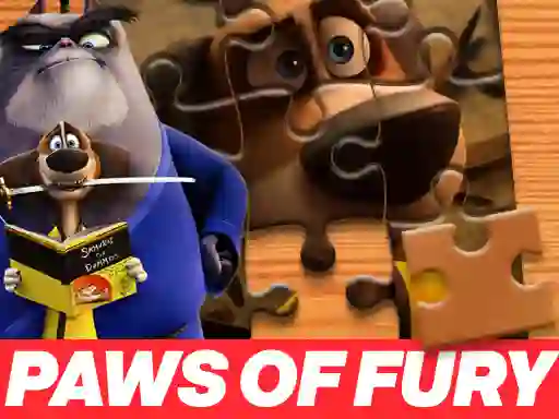 Игра Paws of Fury The Legend of Hank Jigsaw Puzzle онлајн