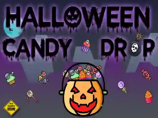 Игра Halloween Candy Drop онлајн