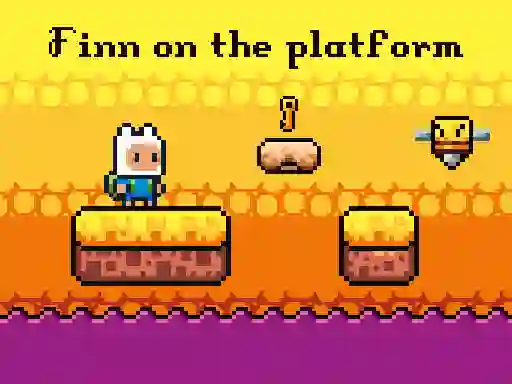 Игра Finn on the platform онлајн