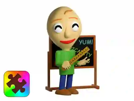 Игра Baldie Jigsaw Challenge онлајн