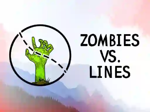 Игра Zombies VS. Lines онлајн