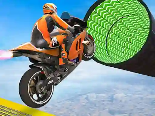 Игра Motorcycle Stunts Drive онлајн