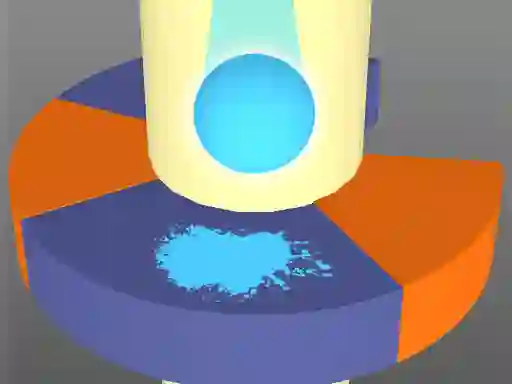 Игра The Helix Fall Jump онлајн