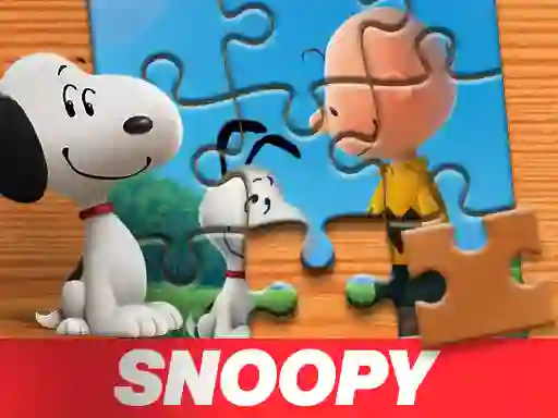 Игра Snoopy Jigsaw Puzzle онлајн